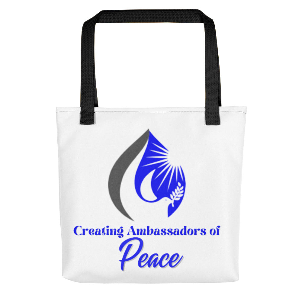 Creating Ambassadors of Peace Tote bag